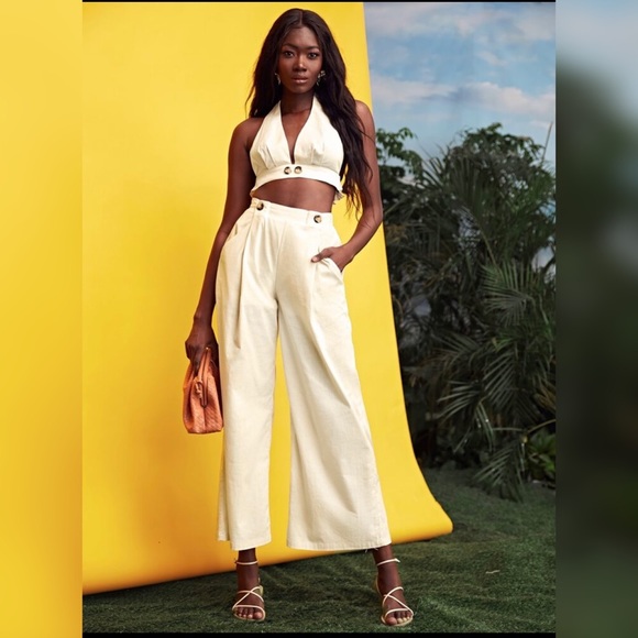 Two piece off white outfit - Picture 1 of 2